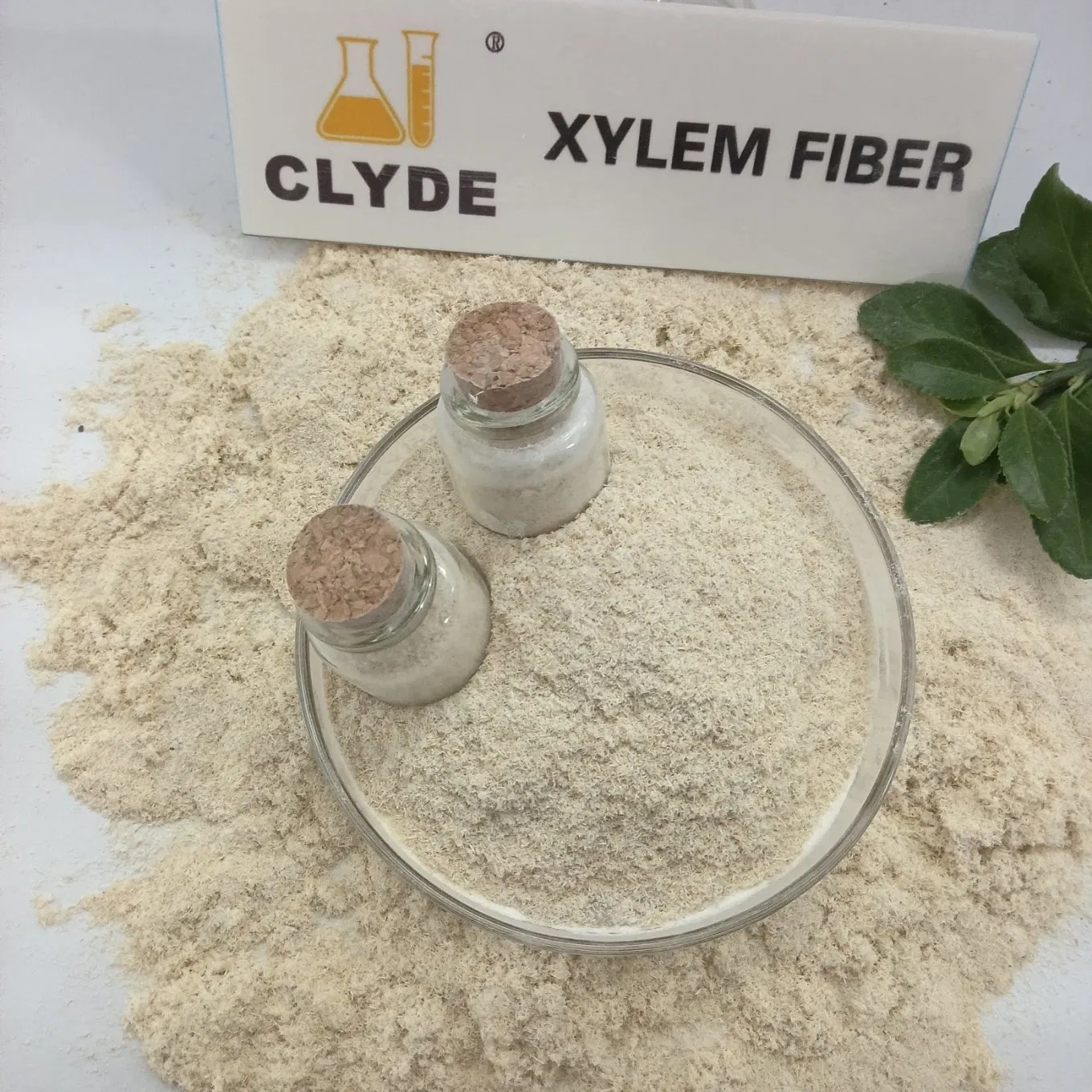 Construction Chemical Additive Neutral pH Wood Cellulose Fiber Paint Coating and Asphalt Materials Gelling Agent Xylem Fiber