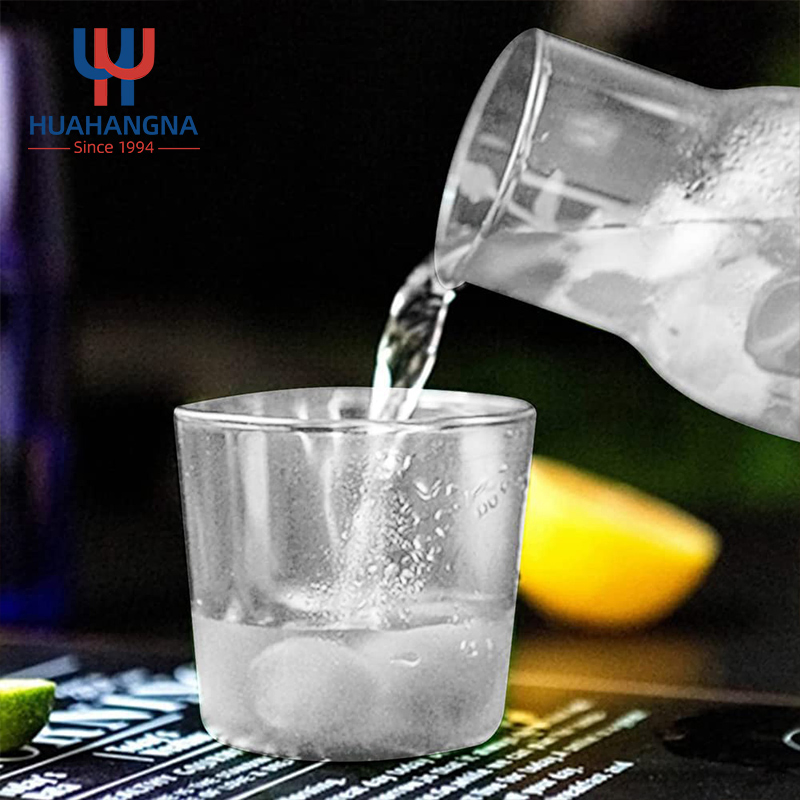 Bedside Water Carafe Set with Tumbler Glass Set Water Pitcher and Cup Clear Glass Mouthwash Bottle for Bathroom