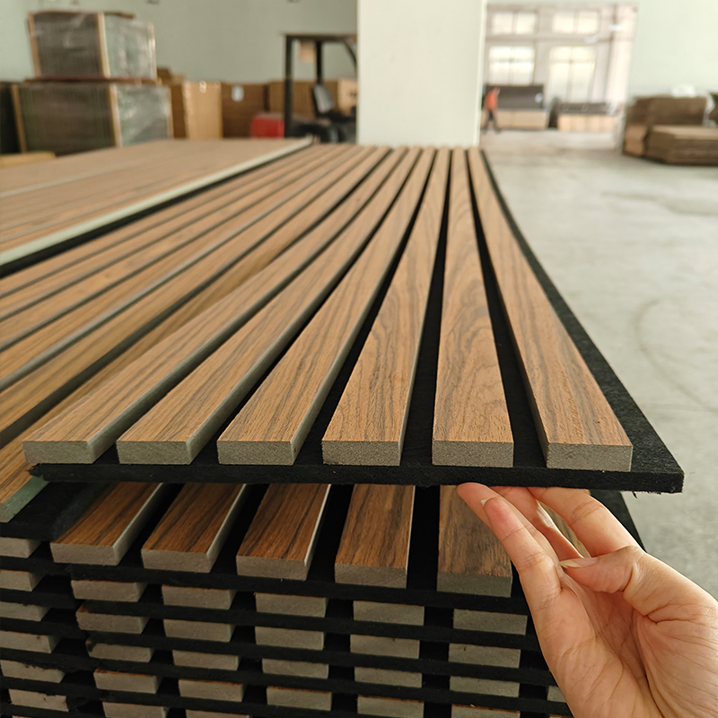 Decorative Acoustic Slat Wall Panel for Modern Interiors