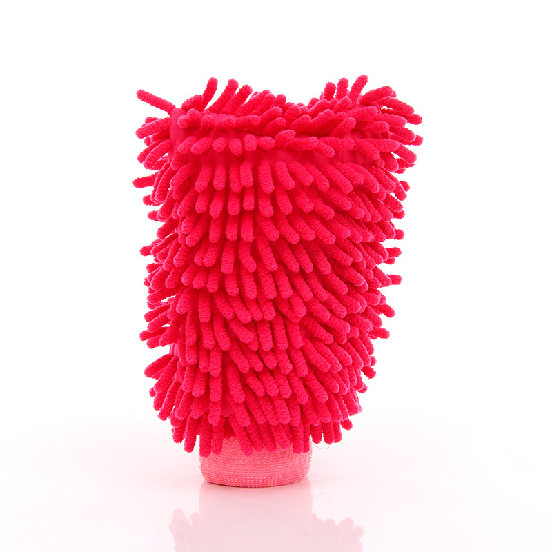 Top Sale Super Absorbent Thicken Magic Car Wash Mitt Chenille Auto Hand Soft Towel Glove