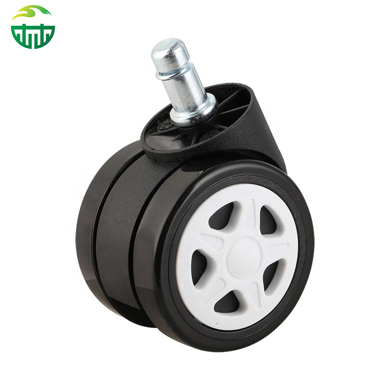 Eight-Color Cheap 60mm Mesh Chair Castors and Wheels Furniture Wheels Replacement