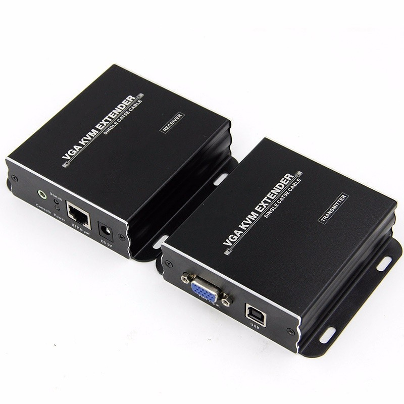 DP KVM экстендер по оптоволокну 300м, 8K 60Гц