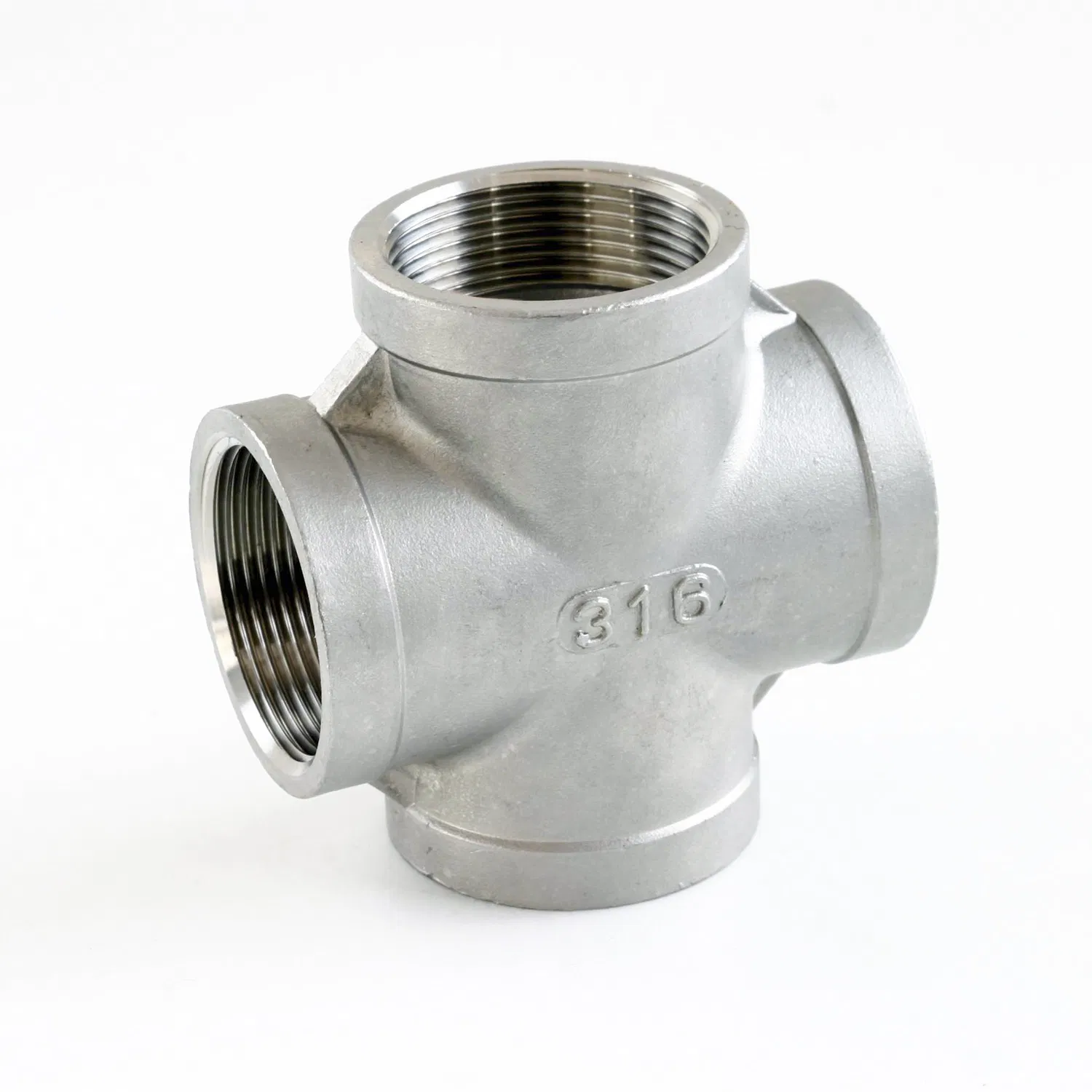 150lb Stainless Steel Fittings Threaded Cross 2" in Type of ISO4144 & En10241