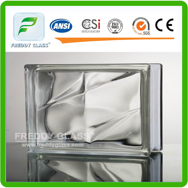 190*190*80mm Double Star Glass Block/Glass Brick