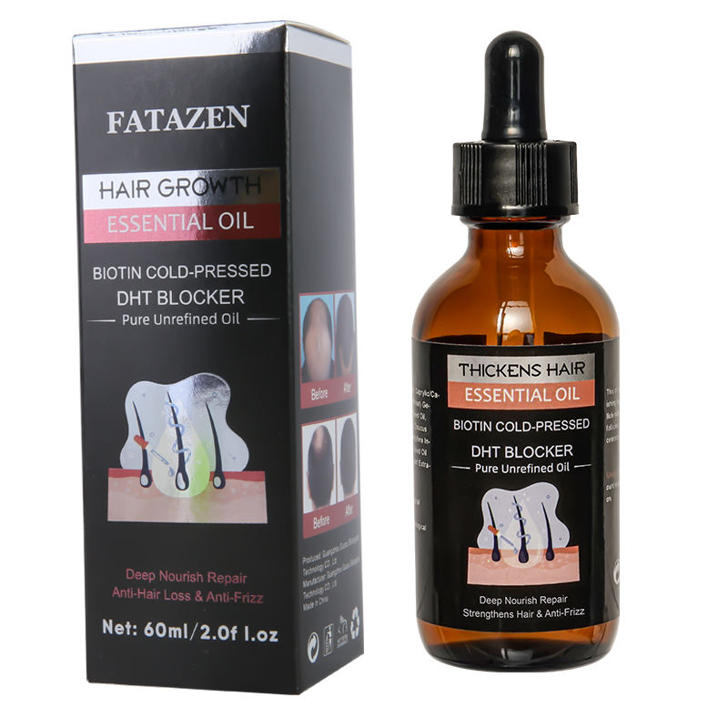 Fatazen Hair Growth Serum Oil Biotin Regrowth Treatment for Scalp Hair Loss Thinning Hair Growth Serum for Men Women