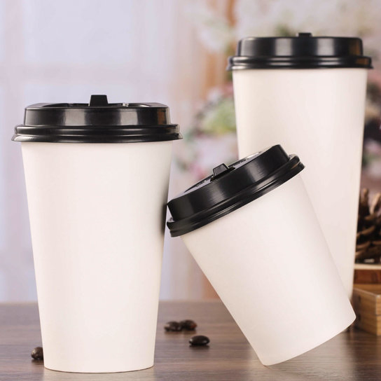 Бумажные стаканчики для горячих напитков 8oz и 12oz