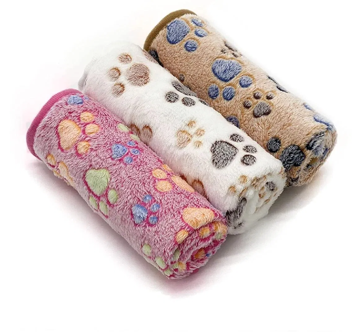 Paw Pattern Pet Warmth Cat Blanket Manufacturer