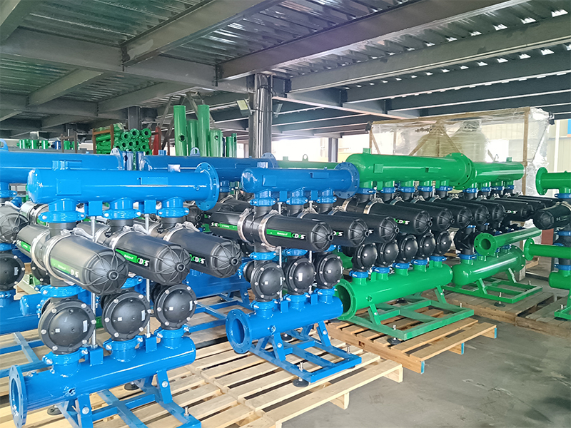 130 Micron H Type Automatic Backwash Self Cleaning Disc Filter for Farm Irrigation System