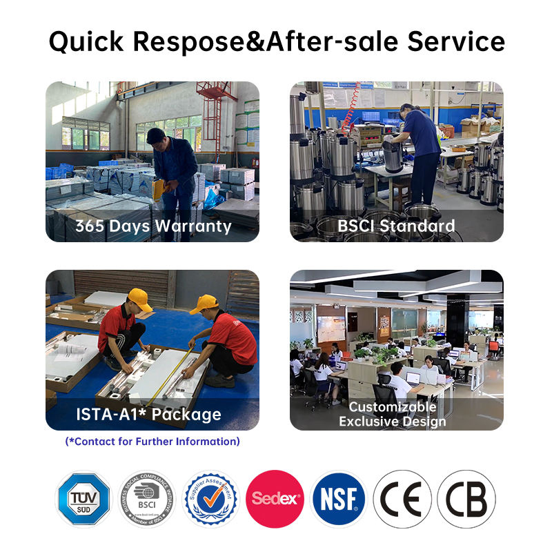 Heavybao Electric Milk Urn Milk Beverage Dispenser with Digital Temperature Control