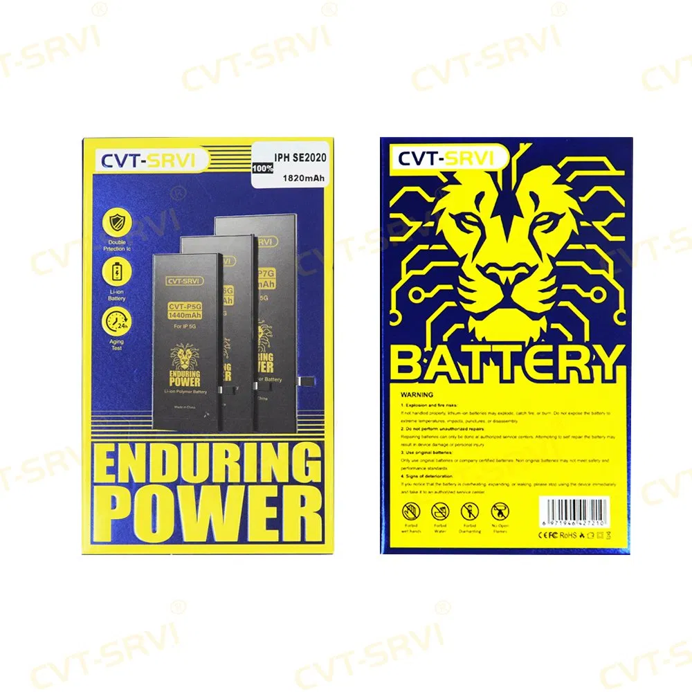 Аккумулятор CVT-Srvi для iPhone, 100% ёмкость