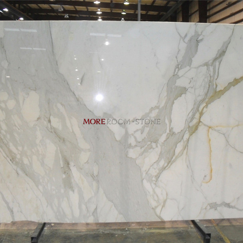 Lightweight Natural Stone Calacatta Gold Marble Composite Aluminum Honeycomb Panel for Wall Tile