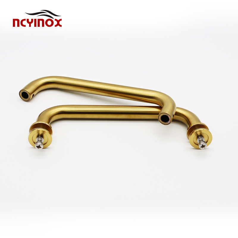 Factory Direct ODM/OEM Luxury Shower Hardware Set with Pull Handle, Heavy Duty Glass Hinges, Glass Clamps