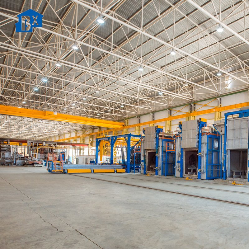 Durable Steel Frame Warehouse: Ideal Space for Plant Workshops Custom Steel Frame Workshop: Perfect for Plants and Garden Equipment