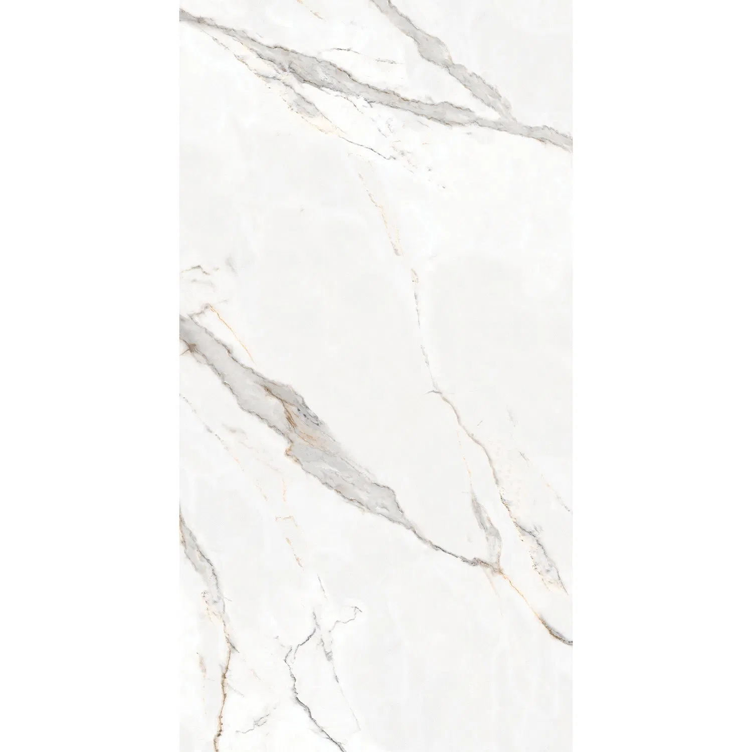 Residential Smooth Surface Stain-Resistant Polished Glazed Porcelain Marble Ceramic Floor Wall Tile