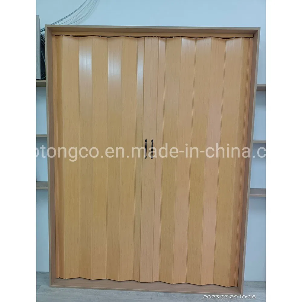 Honeycomb PVC Folding Accordion Door with Locks