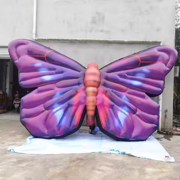 Giant Outdoor Event Flying Helium Inflatable Butterfly Balloon