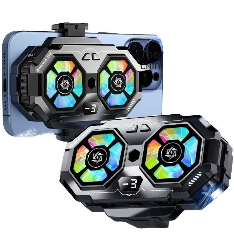 Manufacturer Portable Explosion-Cooled Mobile Phone Refrigeration Game Cooler with Digital Display