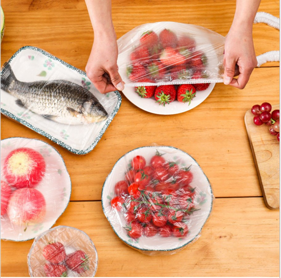 Disposable Keep Fresh Refrigerator Food Odor-Proof Cling Film Cover Plastic Shrink Wraps