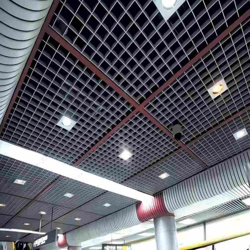 Premium Aluminum Grid Ceiling with Building Material & Aluminium Profile for High - End