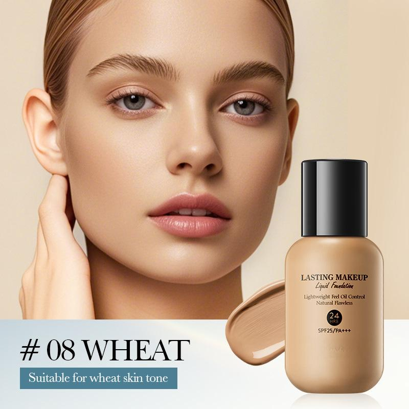 New Arrival Beauty Makeup Foundation Brightening Organic Liquid Natural Brightening Foundation Cream for Face Protection