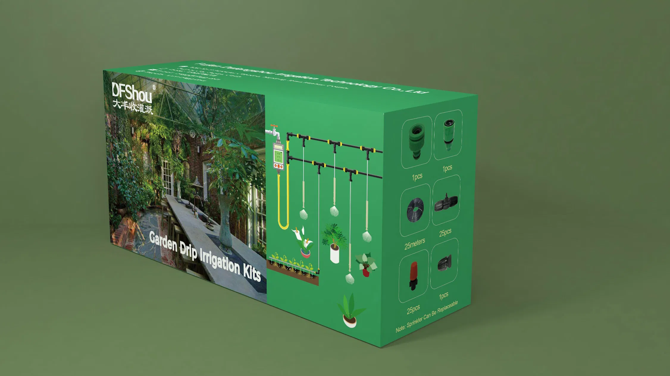 Water Saving System Automatic Sprinkler Garden Drip Irrigation Kits Garden
