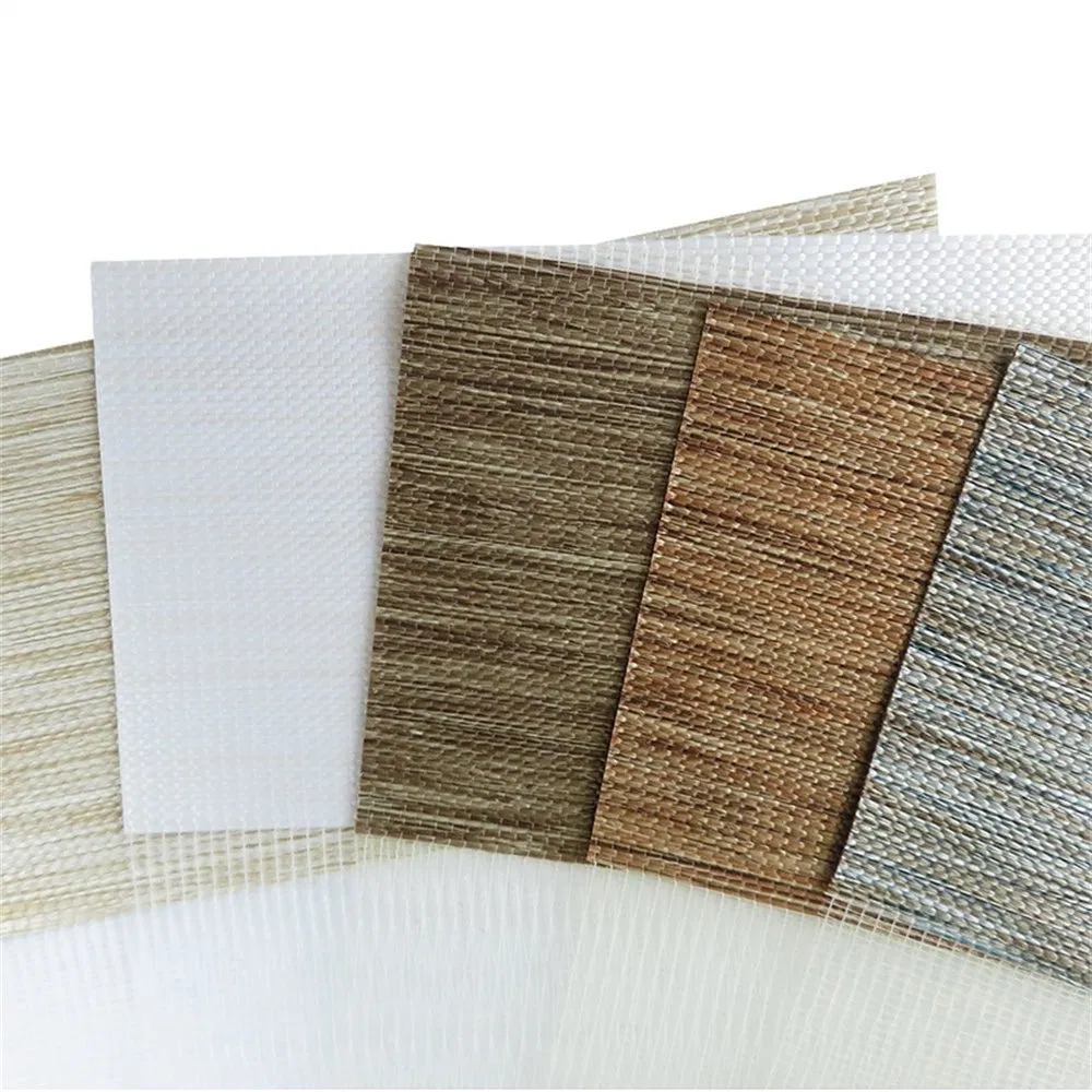 Automated Waterproof Day and Night Electric/Motorized Roller Shutter Zebra Window Sunshade Venetian Blinds Fabric