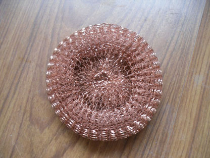 Металлическая губка для посуды из нержавеющей стали