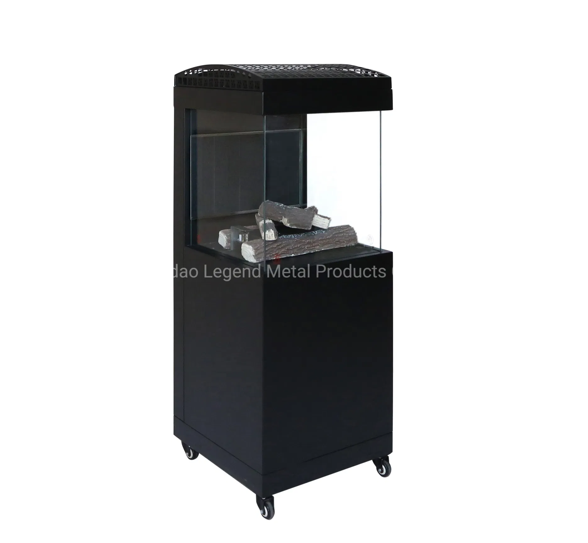 Useful Outdoor Gas Fireplace for Restaurant by LPG Muztag 500A