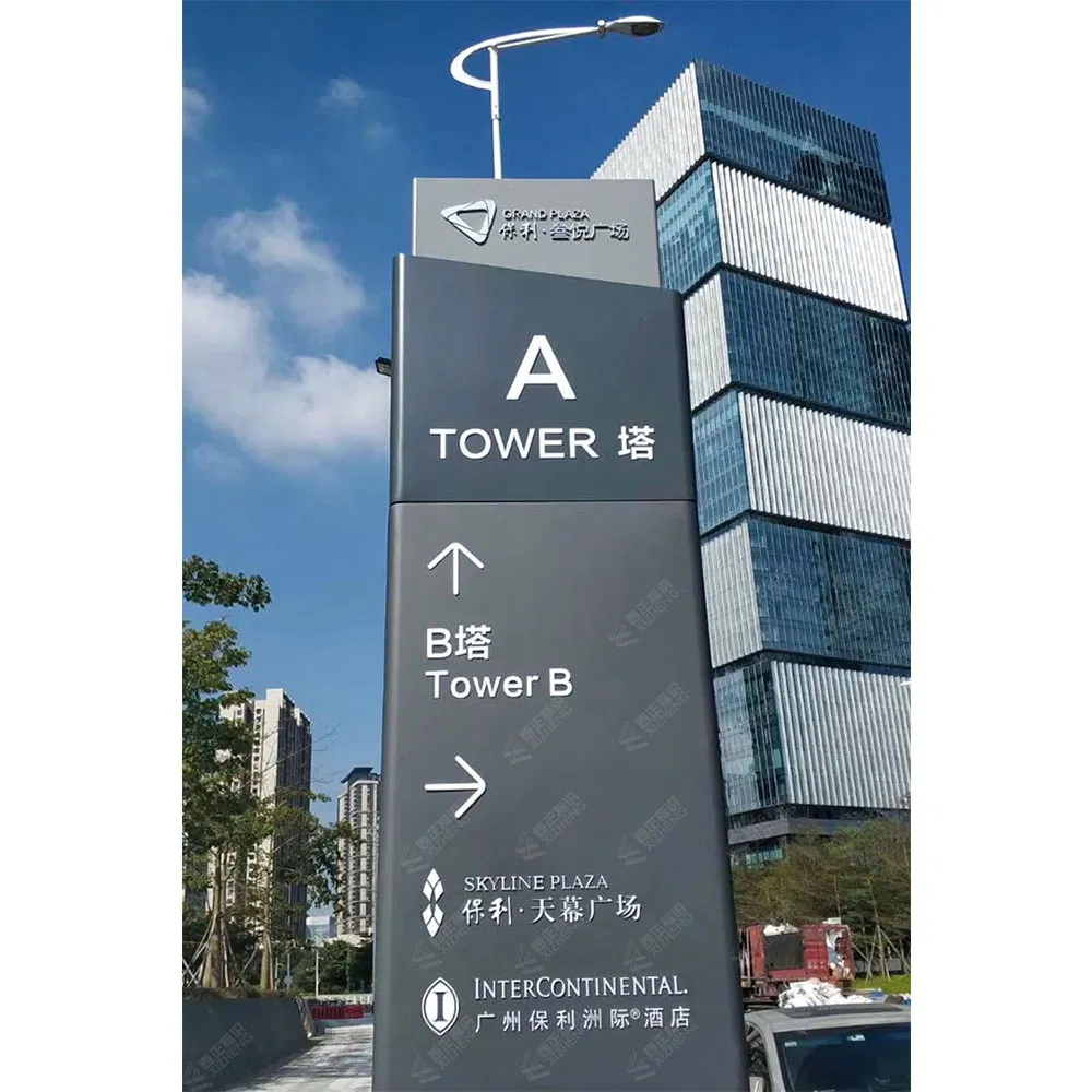 View Larger Imageadd to Compareshareresidential Outdoor Standing Sign Parking Lot Guide Stainless Steel Floor Index Guide Sign Custom-Made