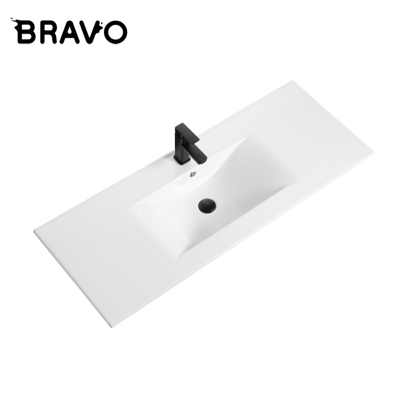 Керамическая раковина BRAVO для ванной, белая