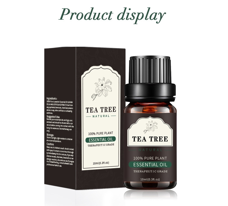 Aromatherapy Gift Set 10 Ml for Diffusers Massage Candle Aroma Body Massage Oil Natural Plant Lavender Rose Lemongrass Blend Essential Oil Gift Set