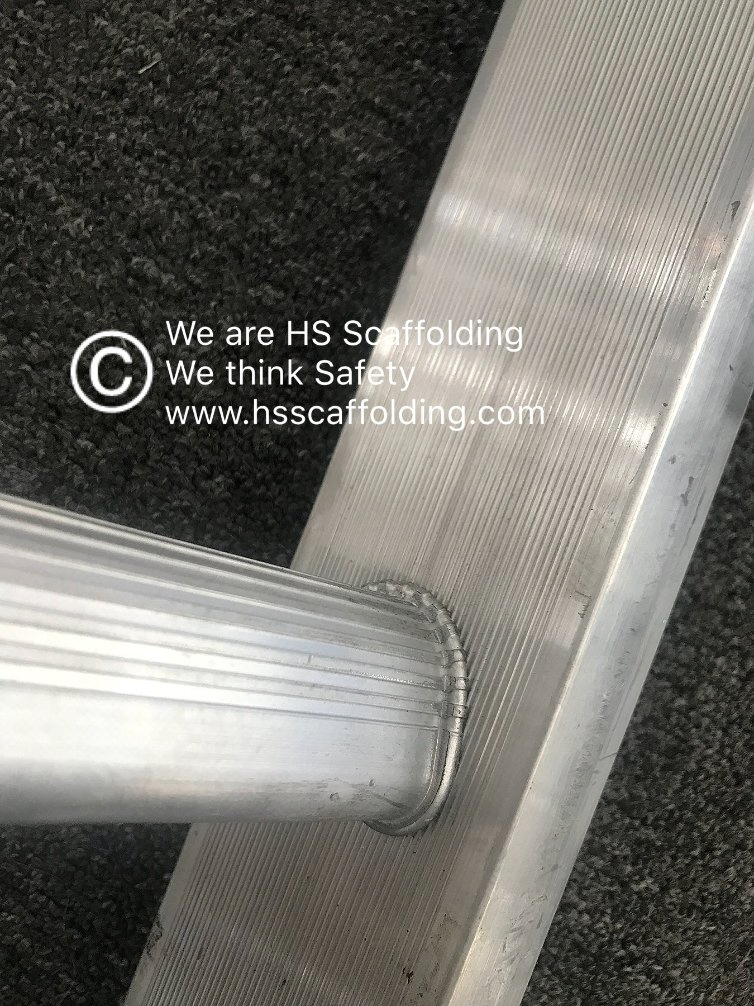 Aluminium Scaffold Ladder for Construction Use