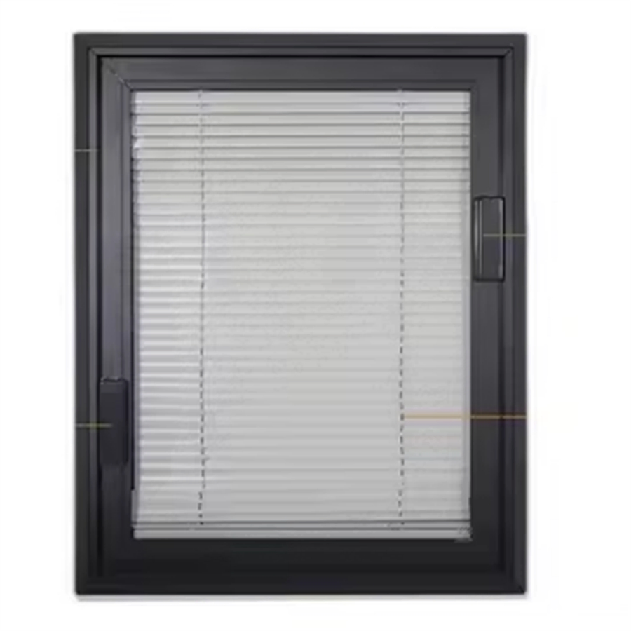 Best Seller Aluminum Single Glass Window Magnetic Shutter Blinds