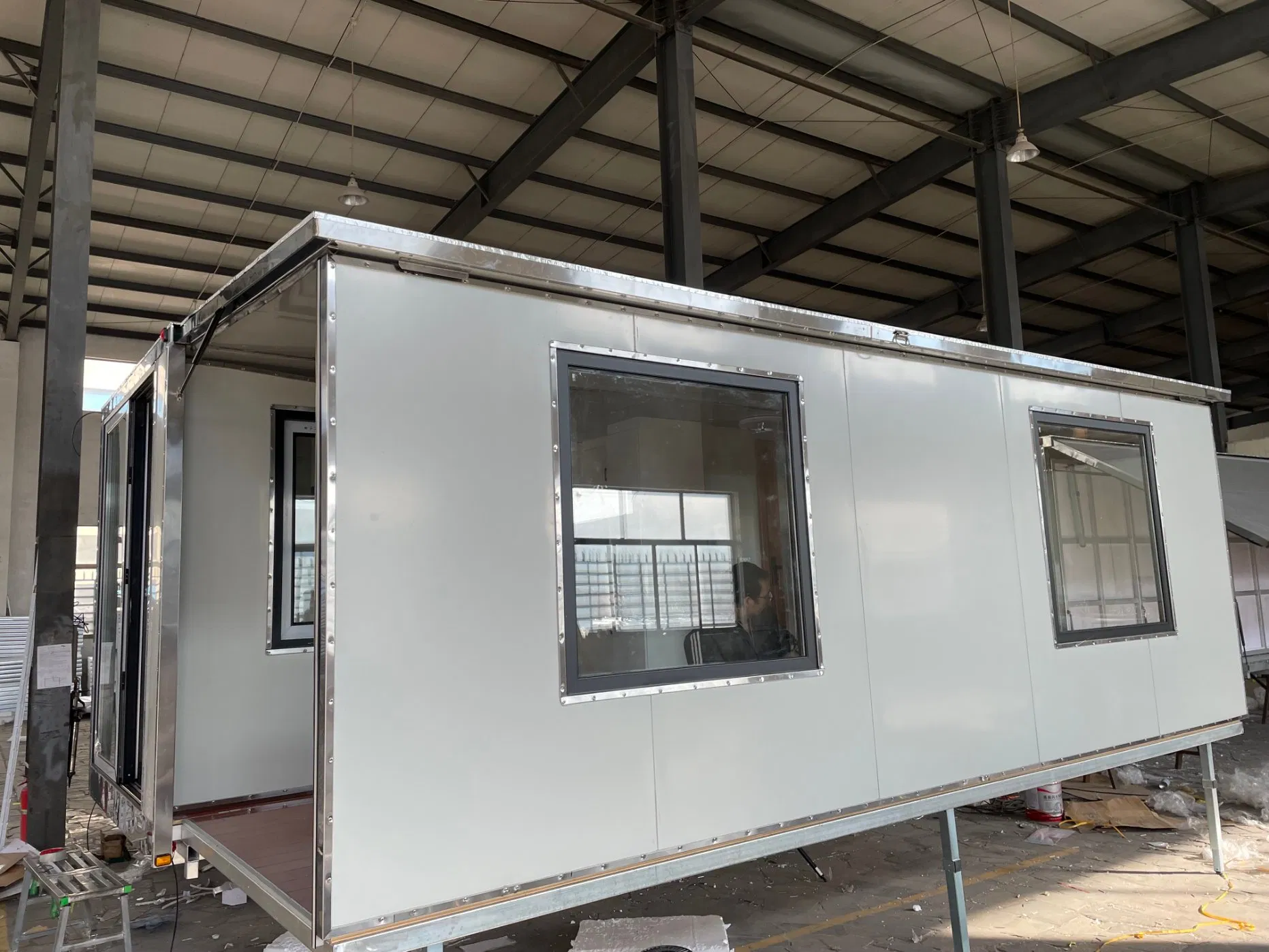 Extra Street Cooking Food Trailer, Mobile Store Cabin