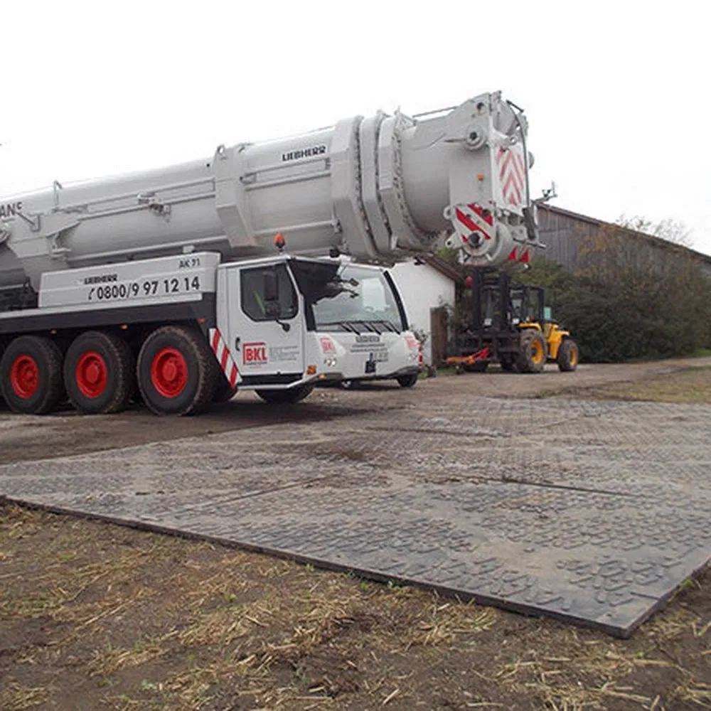 Временные защитные маты для грунта, промышленные