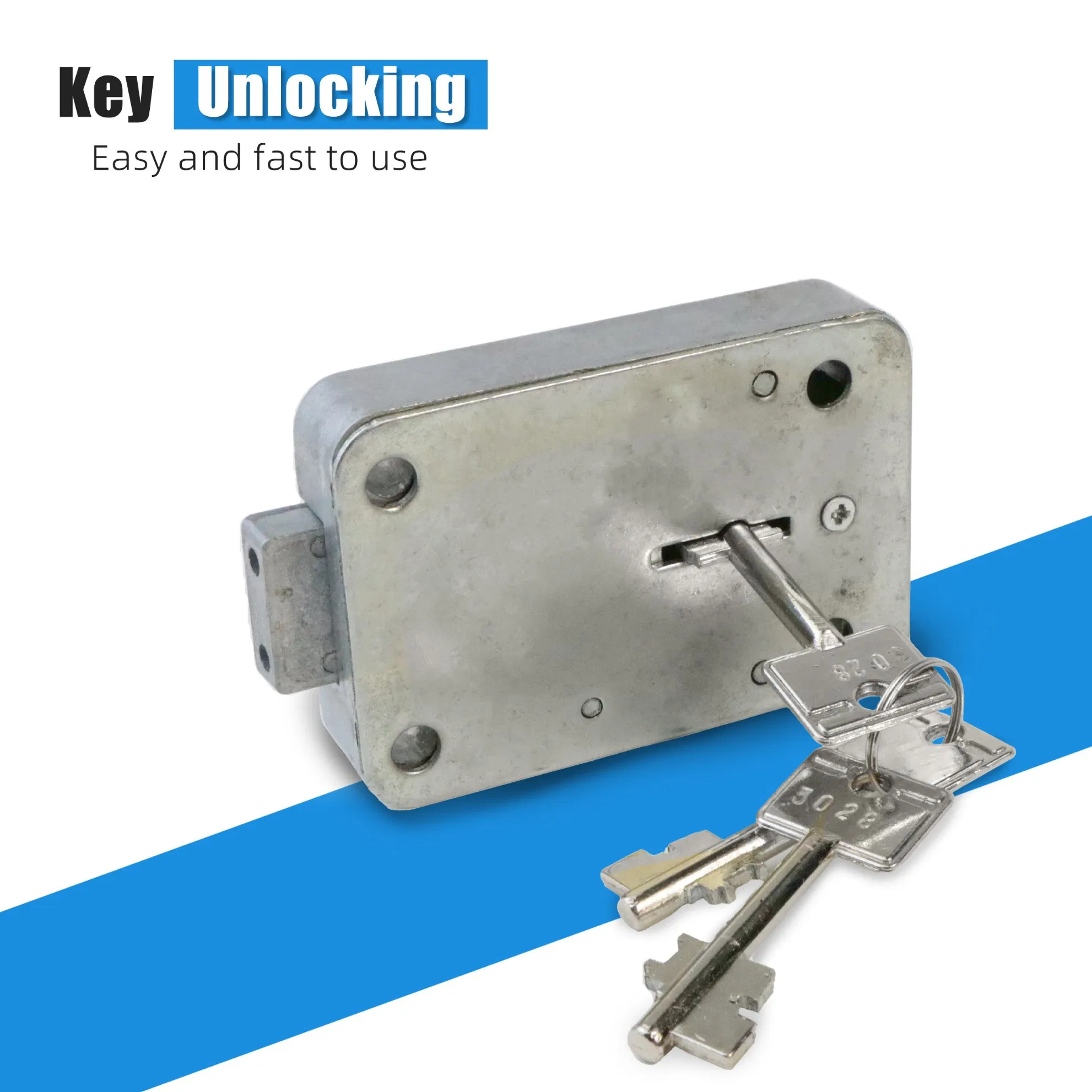 Zinc Alloy Small Box Safe 7 Lever Mechanical Safe Lock for Safe Vault