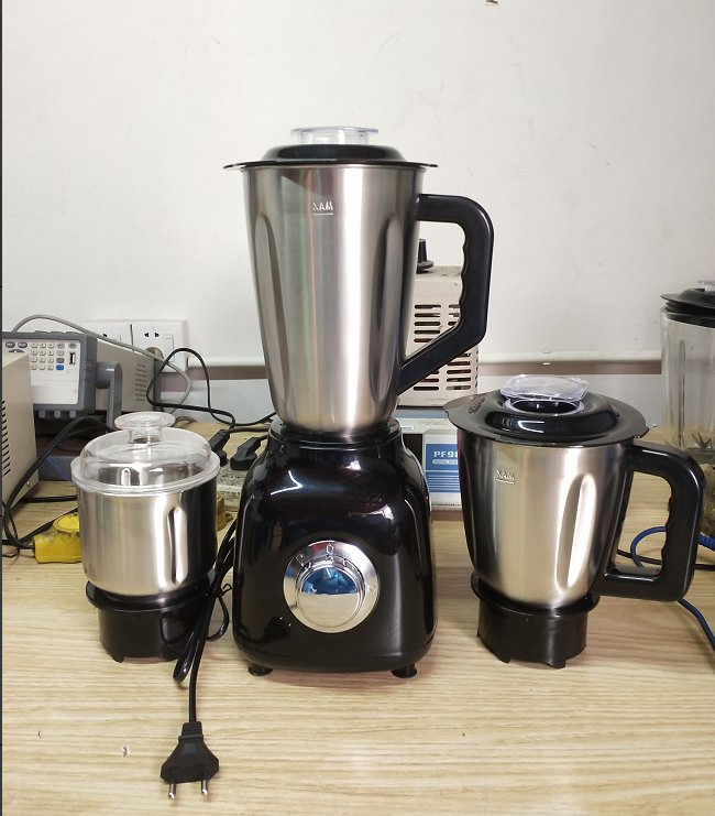 Heavy Duty Commercial Juice Fruit Mixeur Silver 2 in 1 Fresh Juicer Mixer Smoothie Blender Machine