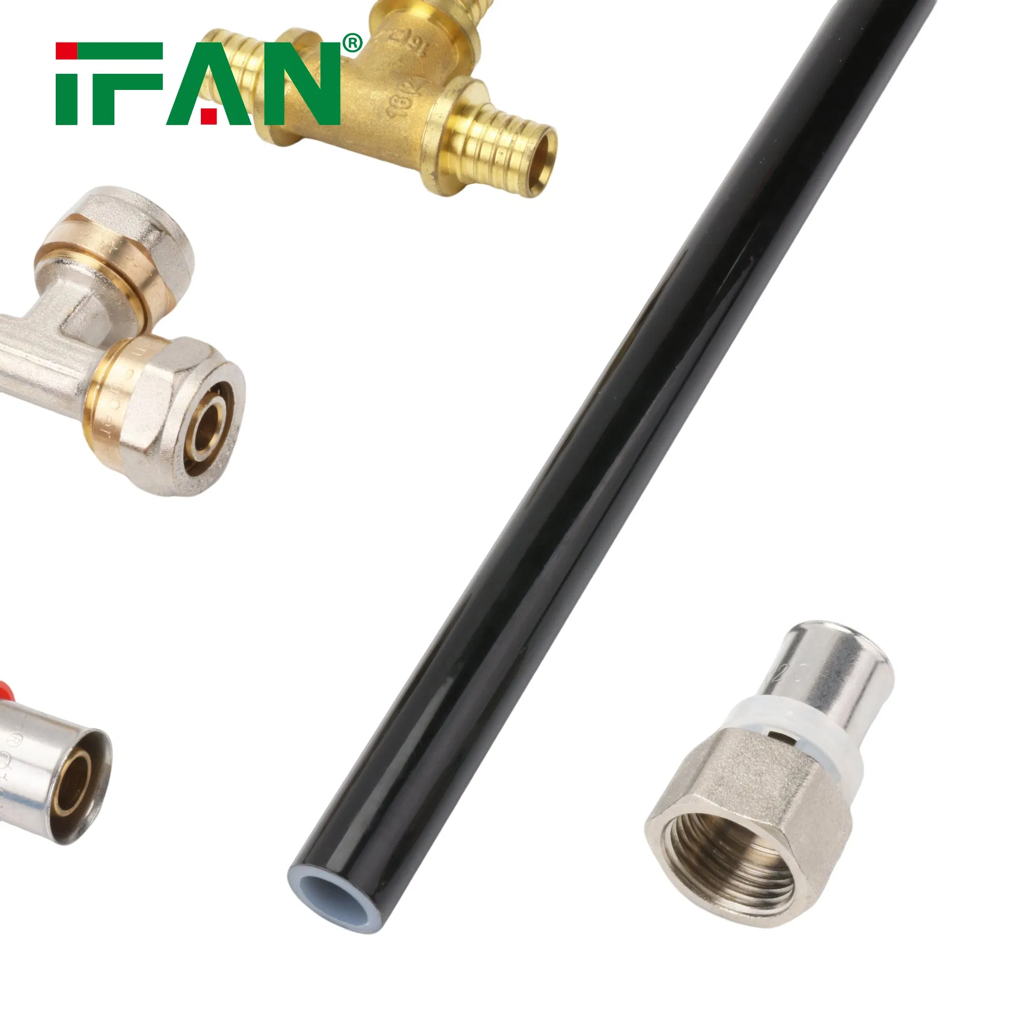 Труба PEX-Al-PEX для теплого пола Ifan ISO 22391, 16-32 мм