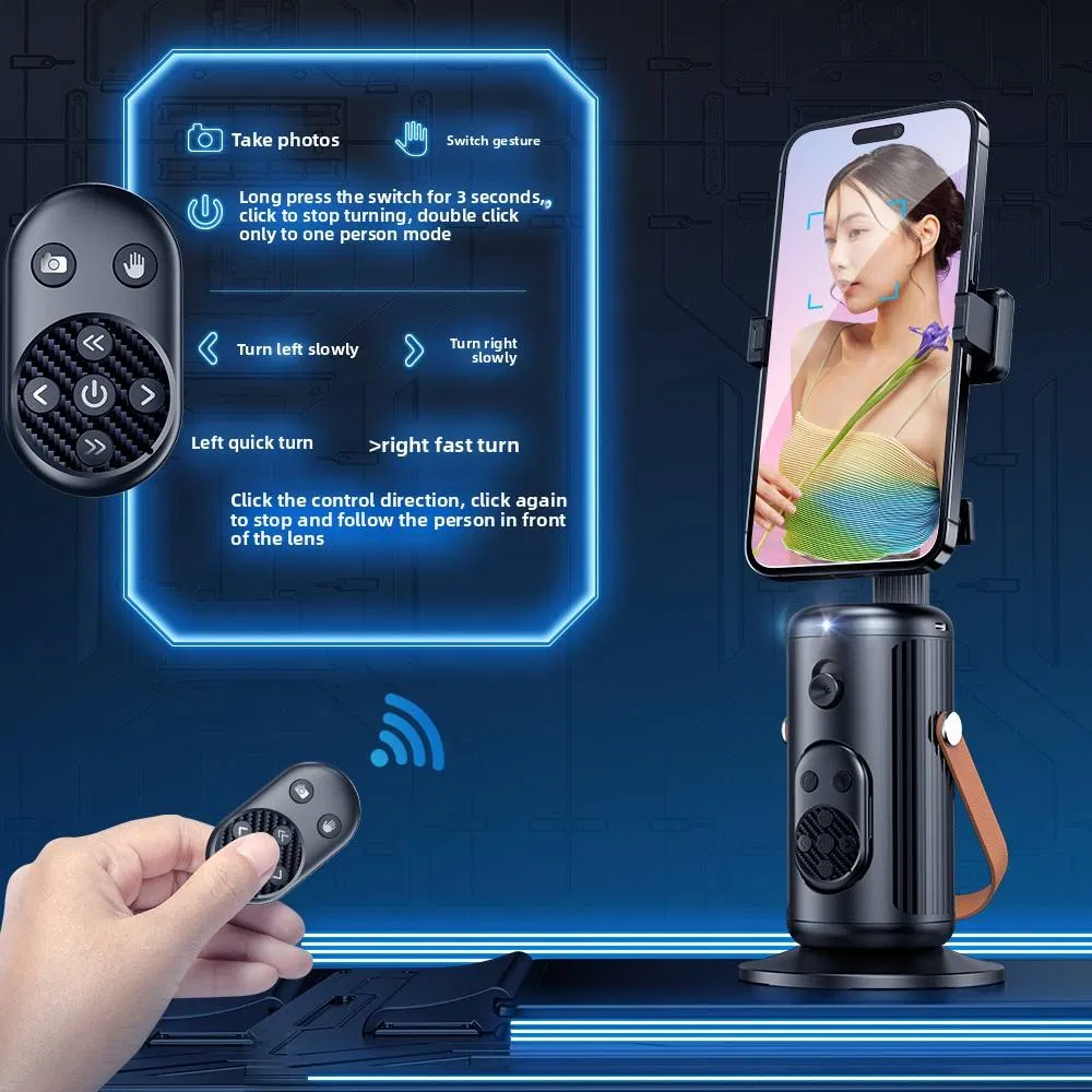 Стабилизатор для телефона с AI-трекингом и пультом