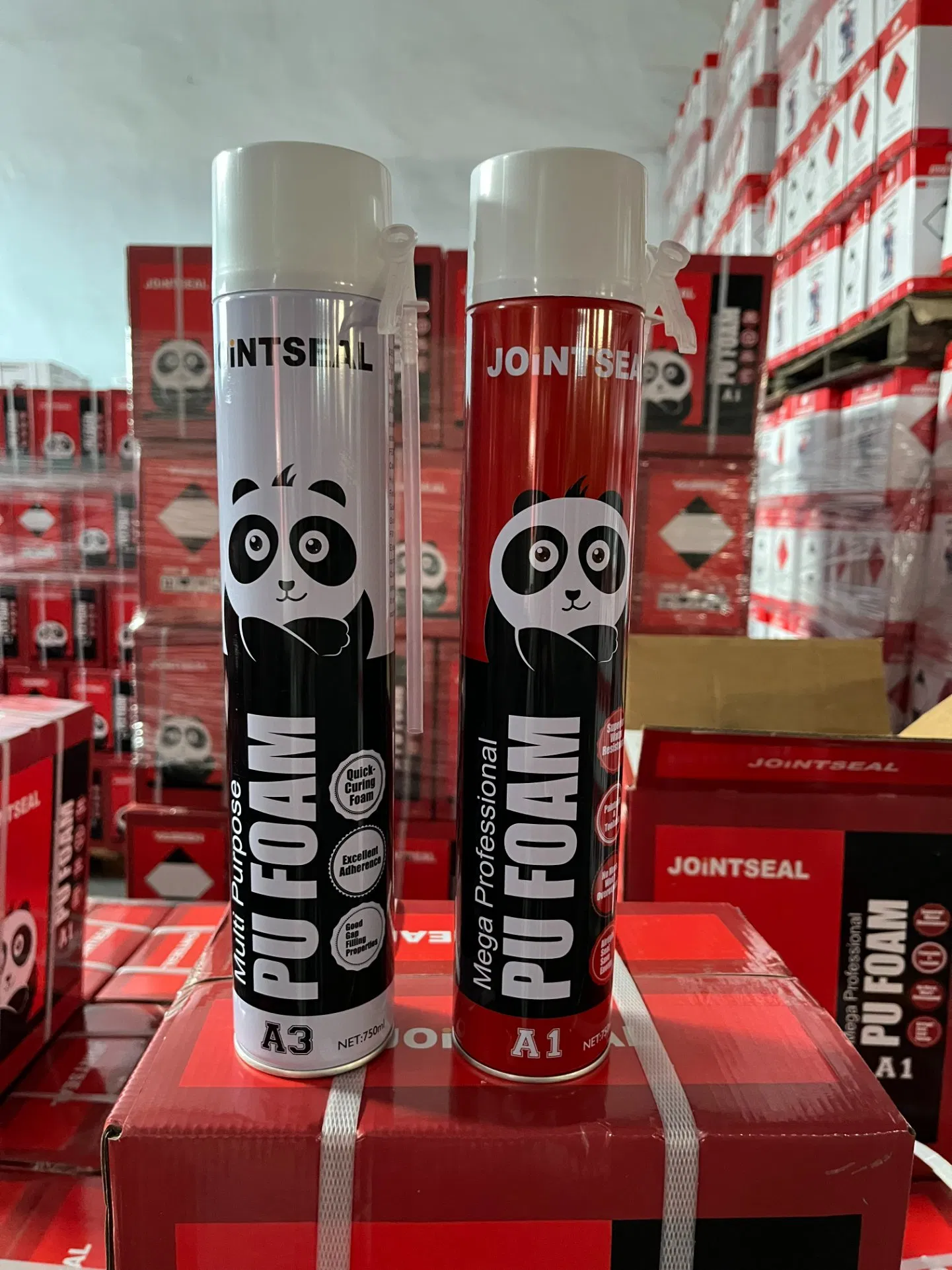 Excellent Building Chemical PU Spray Foam Material Gap Filling Polyurethane for Bonding