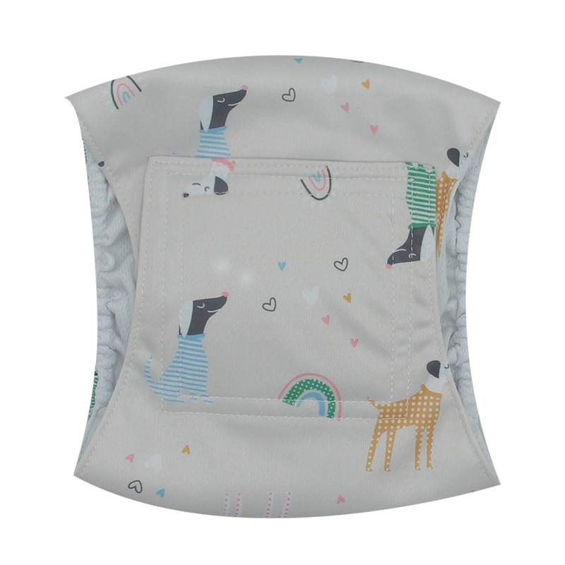 Dog Physiological Pants to Prevent Harassment. Male Dog Diapers. Male Dog Sterilization Pants