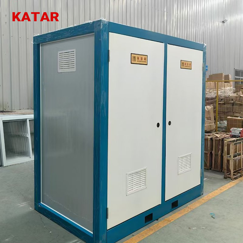 China Supply Mobile Toilets Outdoor Portable Portable Toilets Mobile Plastic Portable Bathroom Unit Shower and Toilet