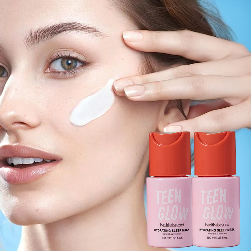 Customer Logo Smooth Moisturizing Hydrate Skin No-Rinse Sleeping Mask