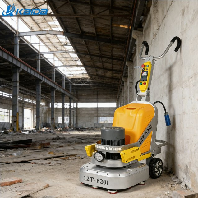 Make The Floor Flat Roughly Grind Floor Scrubbing Machine for Plant