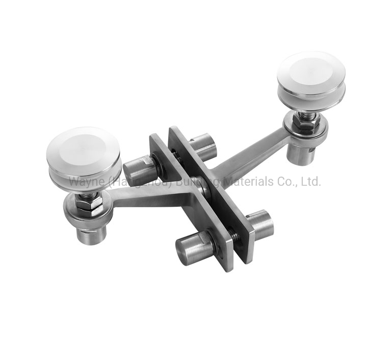 Glass Curtain Wall Hardware with High Quality and Best Price Stainless Steel Spider with Two Arms T-Type Glass Fitting Fin Spider for 200mm/220mm/250mm/300mm