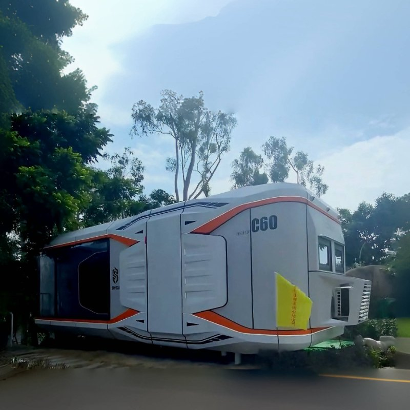 Portable Pod Hotel House in Desert for Travel Trip Accommodation