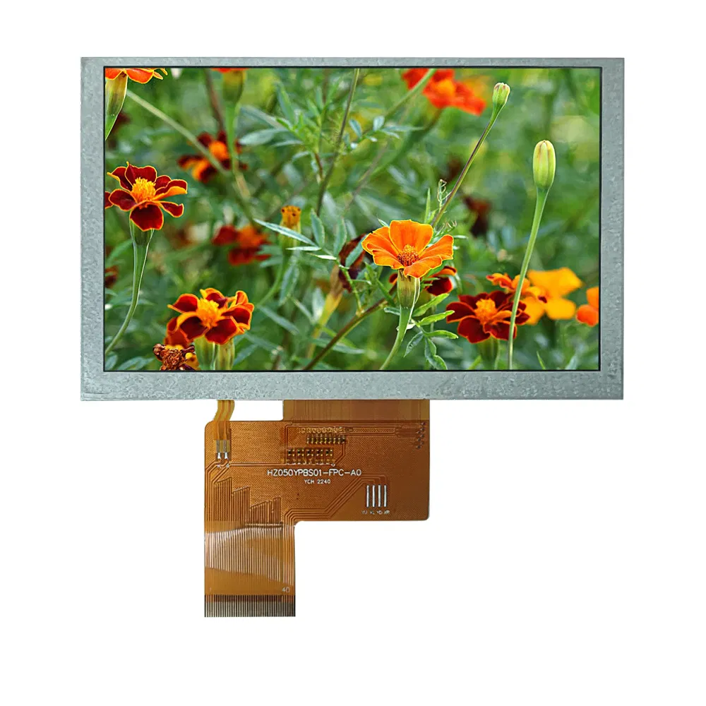5-дюймовый TFT LCD модуль 800x480 для рекламных дисплеев