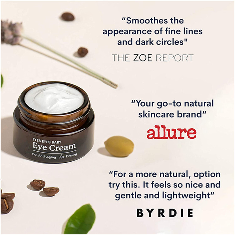Natural Anti Aging Firming Eye Cream for All Skin Types