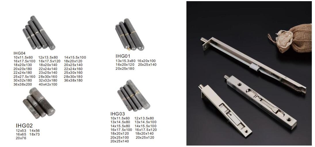 The Iron Door Hinge with Ball Bearing