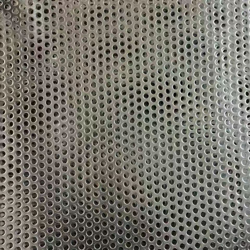 Stainless Steel Perforated Metal Sheet with Round Holes for Filtration/Facade
